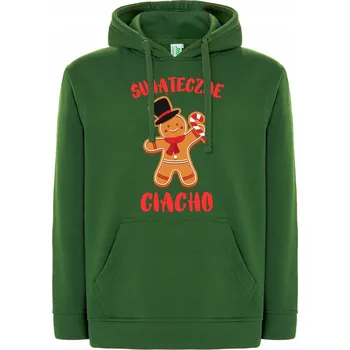 Pánská mikina Pánská mikina perník Vtipný potisk pro dědečka zelená R-S a428