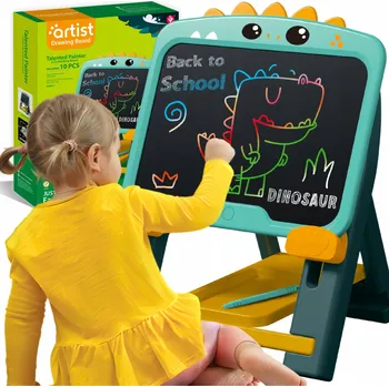 Magnetická kreslící tabulka GRAFICKÝ TABLET PRO DĚTI NA KRESLENÍ - LCD ZNIKOPIS BAREVNÝ 3+