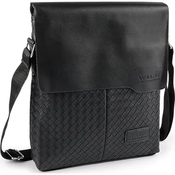 Pánská taška crossbody 25x29 cm, barva 4 černá