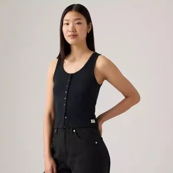 LEVI'S® DÁMSKÉ TÍLKO POINTELLE - ČERNÉ M