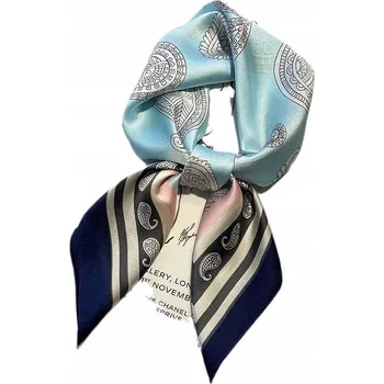 Šátek Šátek s potiskem s potiskem hedvábný šátek Šála 70x70 cm