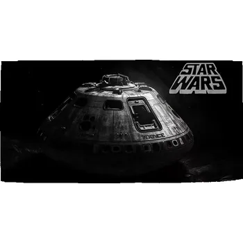 Osuška Sablio Ručník Star Wars Vesmírná loď - 50x100 cm