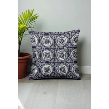 Povlak na dekorativní polštářek Povlak na polštář 45*45 vzor keramika Bolesławiec 56/5