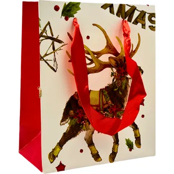 Dárková taška Vánoční dárková taška 14×17 cm 11278.03