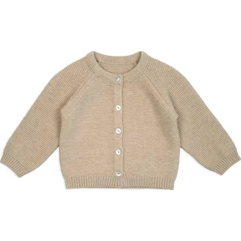 Kojenecké oblečení LODGER Pletený svetřík Merino Beige Velikost (od výrobce): 68