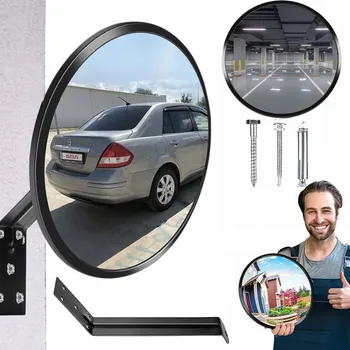 Zrcadlo Zrcadlo zrcadlo vypouklé Ayaq kulaté akrylátové 50 cm