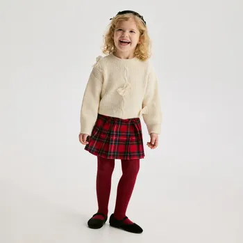 Dívčí šaty Reserved - Kostkovaná plisovaná sukně - vícebarevná - 544FW-MLC - 544FW-MLC-92