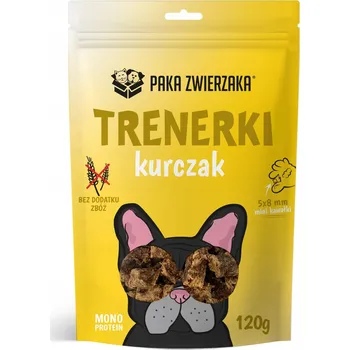 Pamlsek pro psa Paka Zwierzaka Trenérky Kuřecí pamlsky 120g