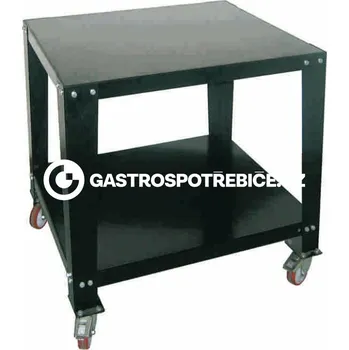 Pec na pizzu Pizza-inox Sada 4 koleček (2x brzděná)