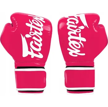 Boxerské rukavice Boxerské rukavice Fairtex BGV14-PK-WH-8OZ 8 oz