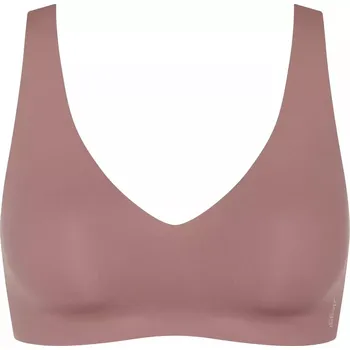 Podprsenka Dámská podprsenka ZERO Feel 2.0 Soft bra - BROWN - sv. hnědá 1141 - SLOGGI BROWN M2