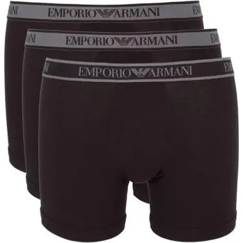 Pánské tričko Pánské boxery Emporio Armani EM000261 AF10779 BOXER černé černá XL