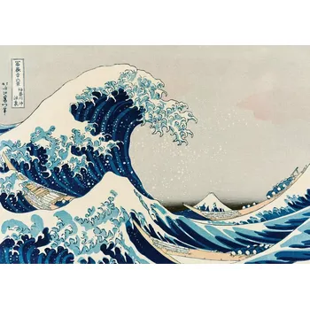 Puzzle Enjoy Katsushika Hokusai: Velká vlna u pobřeží Kanagawy 1000 dílků