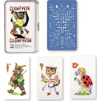 Pexeso Mezuza MEZUZA Karty Černý Petr 1624 Kocour 596509