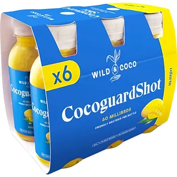 Mléko Wild & Coco Cocoguard shot Mango Bio 6ks