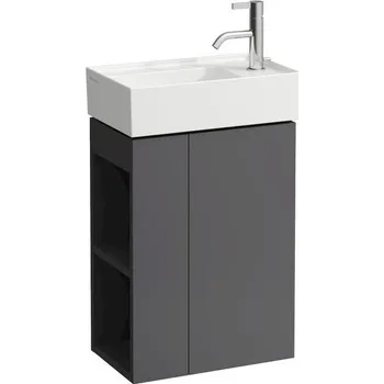 Koupelnový nábytek Laufen Kartell Skříňka pod umyvadlo 44x27x60 cm, břidlicově šedá H4075180336421