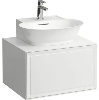 Koupelnový nábytek Laufen THE NEW CLASSIC Skříňka pod umyvadlo 60 cm s 1 zásuvkou, bílá matná H4060030851701