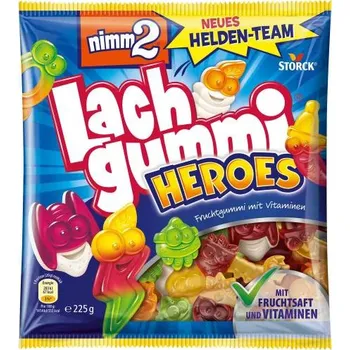 Bonbon Nimm2 Lach gummi Heroes 225g