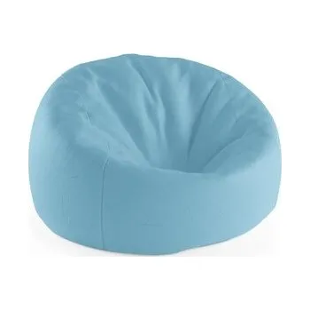 Sedací pytel Sedací vak Cocoon Blankytně modrá: 115 x 75 cm x 45 cm