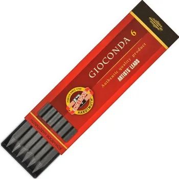 Grafitová tužka Grafitové tuhy KOH-I-NOOR 2B / 5,6mm, 6 ks 597751