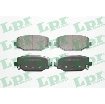 Brzdový systém Sada brzdových destiček, kotoučová brzda LPR 05P1747