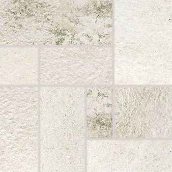 Stavebniny Rako Como dekor 33,3x33,3 bílá DDP3B692