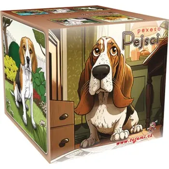 Pexeso Mičánek Pexeso A4 pejsci 596995