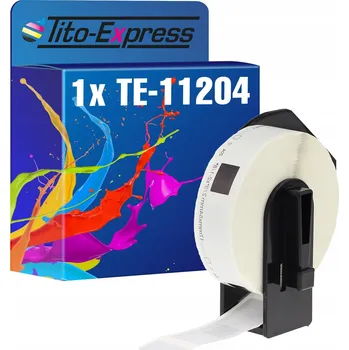 Pásek do tiskárny Termální páska pro BROTHER QL, etikety DK-11204, 17 mm x 54 mm