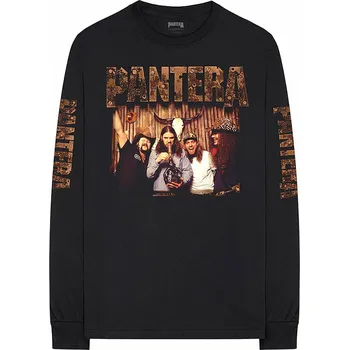 Pantera tričko dlouhý rukáv, Bong Group Sleeve Print Black, pánské XL