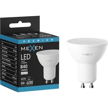Žárovka Mexen Nova LED žárovka GU10, 8W, Neutrální - 4000K, 840 lm - L108-GU10-0840-01 Żarówki LED