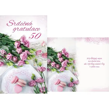 UNIPAP přání k narozeninám 50 M11-607 T PRANI_T_2491 597260