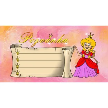 Pexeso Mičánek MP pozvánka Princezna 10ks 596422