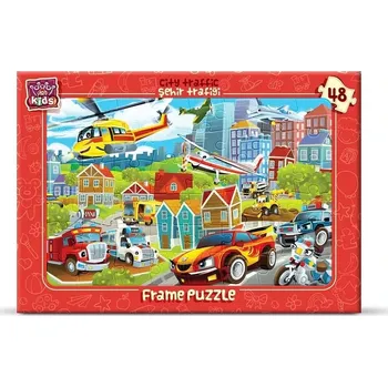Puzzle ART Doprava ve městě 48 dílků