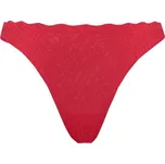 Dámské kalhotky SLOGGI ZERO FEEL BLISS FESTIVE STRING XS Červená