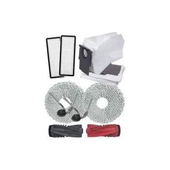 Sada příslušenství pro robotický vysavač HEPA filtry, kartáče k vysavači XIAOMI Roborock QRevo Edge (RR-QRE02-03-WHT) sada sáčků a mopy 10ks