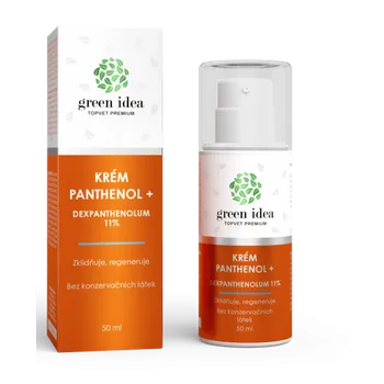 Přípravek po opalování GREEN IDEA Panthenol+ krém 11% 50 ml