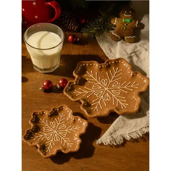 Talíř Sinsay - Keramické talíře 2 pack - hnědá - 641FQ-88X - 641FQ-88X-ONE