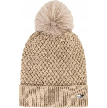 Čepice Zimní dámská čepice s bambulí WITTCHEN 99-HF-005-9