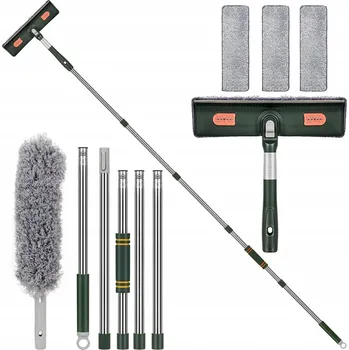 Teleskopická stěrka na okna Sada pro profesionální mytí oken