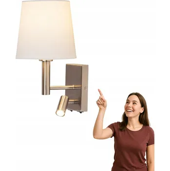 Nástěnné svítidlo Nástěnné svítidlo Rabalux šedé E27 40 W