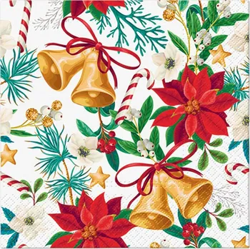 Papírový kapesník Paw Ubrousky PAW Dekor L (20ks) Botanical Noel 597174