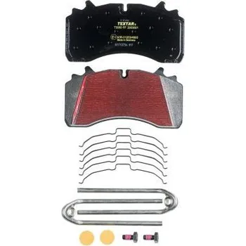 Brzdová destička Sada brzdových destiček, kotoučová brzda TEXTAR 2933601