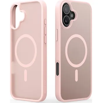 Pouzdro na mobilní telefon DuxDucis Ochranný kryt na iPhone 16 - DuxDucis, Yind MagSafe Pink