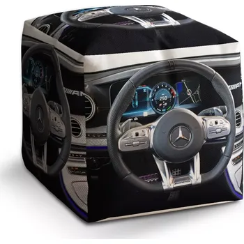 Taburet Sablio Taburet Cube AMG interiér: 40x40x40 cm