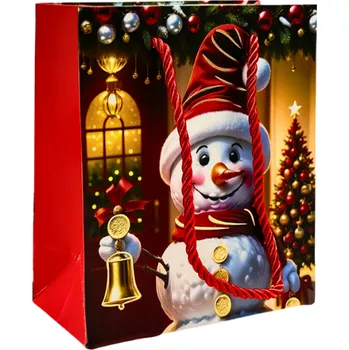Dárková taška Vánoční dárková taška 12×14 cm 11322.03