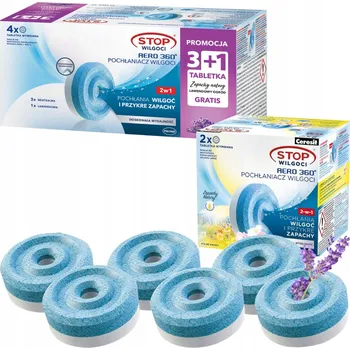 Pohlcovač vlhkosti Ceresit Aero 360 náhradní náplně 6 ks