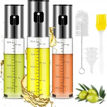 Postřikovač 3x ROZPRAŠOVAČ NA OLEJ A OCET PŘESNÝ ROZPRAŠOVAČ DÁVKOVAČ VE SPREJI 100 ml