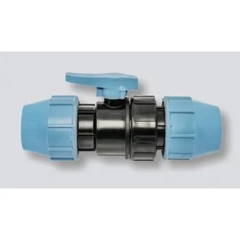 Ventil UNIDELTA kulový kohout 63x63 pro připojení trubek PE