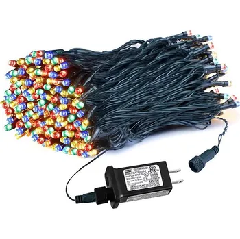 Vánoční dekorace Venkovní řetěz 15 m 150 LED, různobarevný, 8 programů