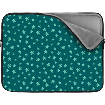 pouzdro na notebook Sablio Obal na notebook Zelené hvězdy - 17"